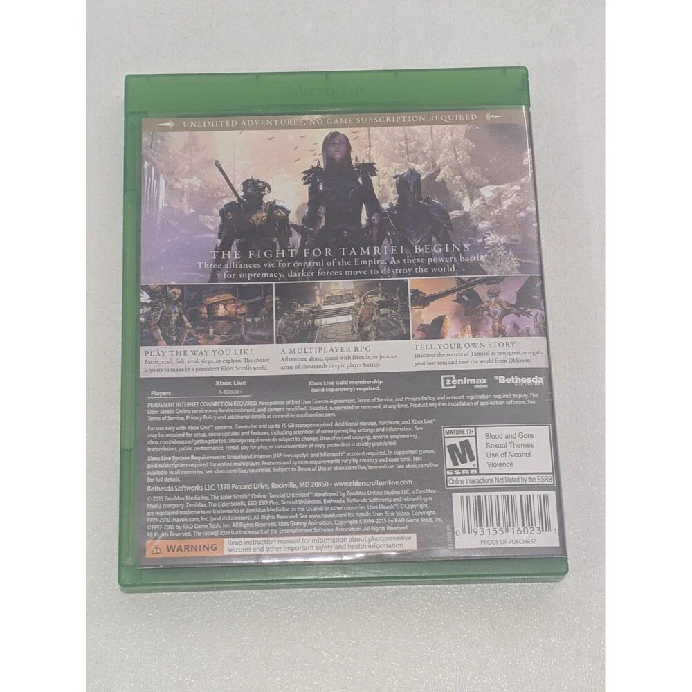 Microsoft elder scrolls